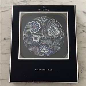 Vera Bradley Java Navy Camo Blue and Green Floral Charging Pad